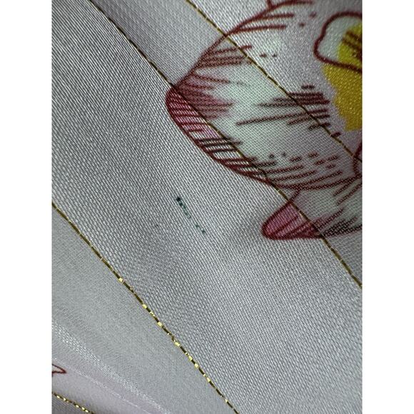 BOSTON PROPER Pink Maxi Dress Off The Shoulder Sparkly English Rose S - Picture 13 of 13